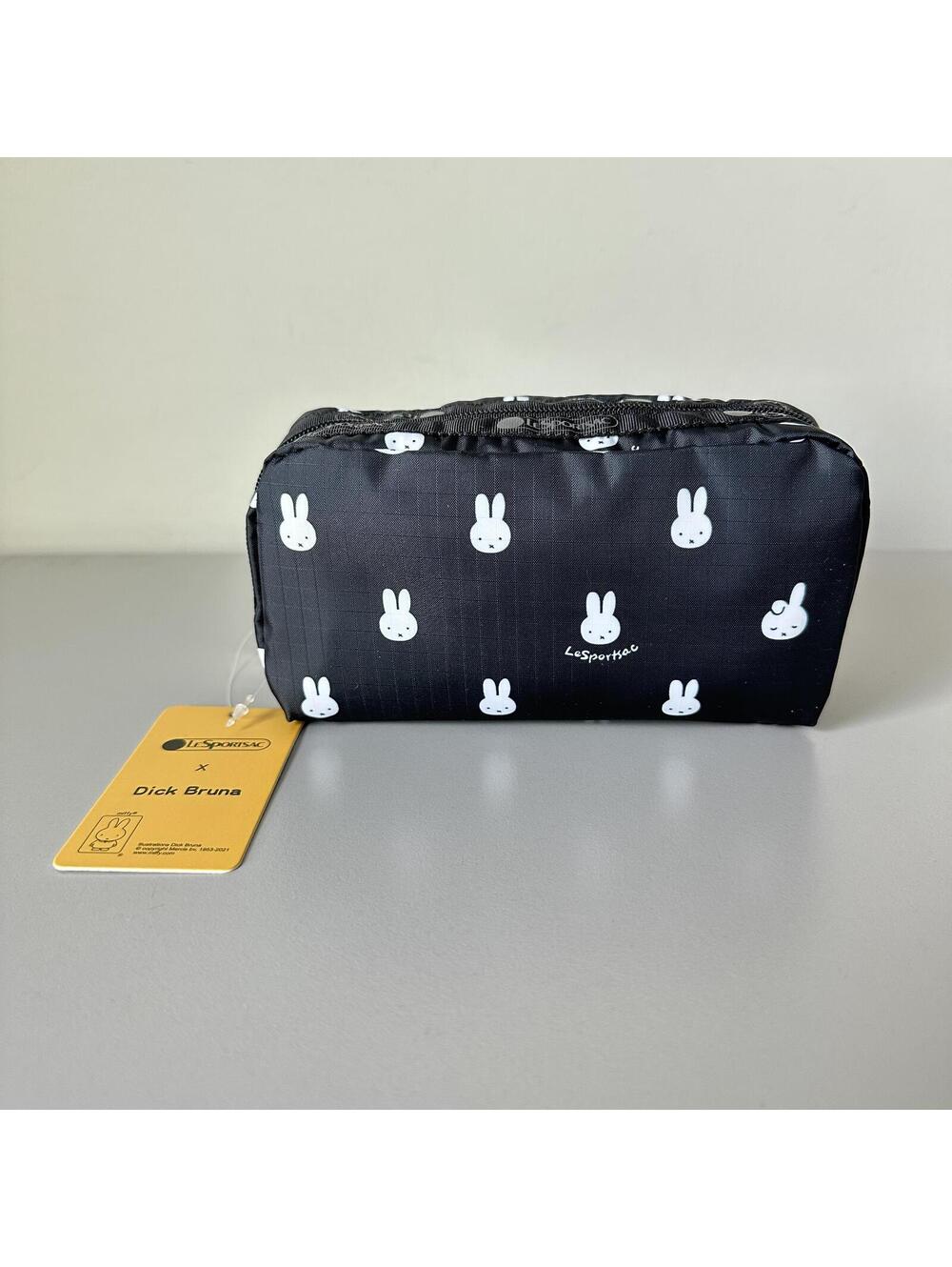 Lesportsac Miffy Rectangular Cosmetic Bag NWT